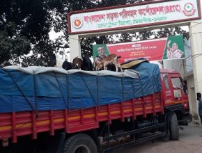 ট্রাক-কাভার্ড ভ‍্যান ও পণ্যবাহী পরিবহন ধর্মঘট স্থগিত