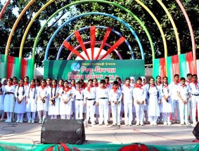 বিজয়ের সূবর্ণ জয়ন্তীতে খেলাঘরের শিশু-কিশোর উৎসব