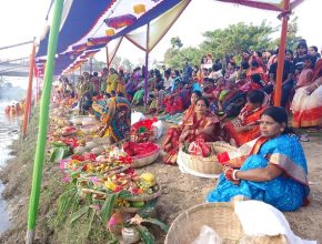 ফুলবাড়ীতে ২ দিনের ছটপূজা অনুষ্ঠিত